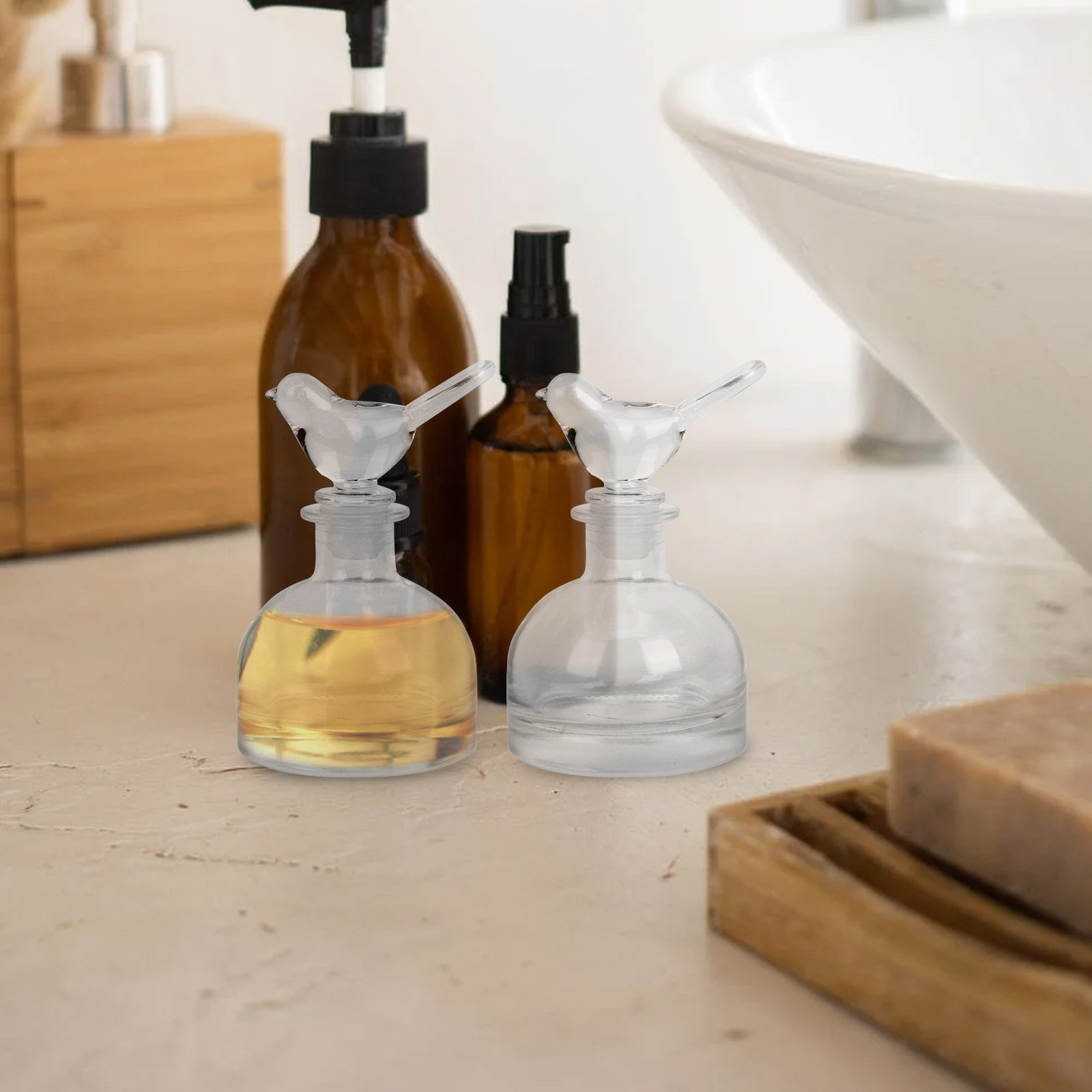 2 bottiglie di profumo in vetr - Home Fragrance recensione e prezzo